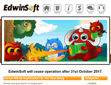 Tablet Screenshot of edwinsoft.com